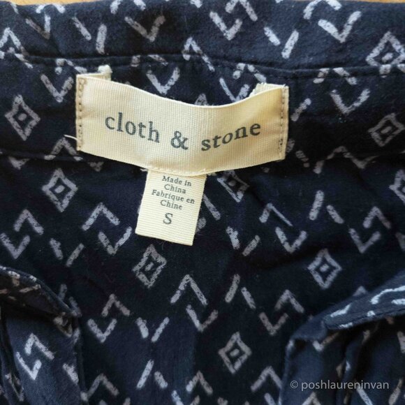 Anthropologie Cloth & Stone Scioto Button Down Shirt – US Small - Picture 5 of 11